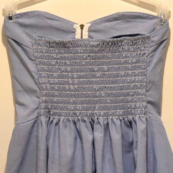 3/$30 EUC Urban Renewal L Reworked Vintage Fabric Zip Front Sleeveless Dress - Picture 5 of 8